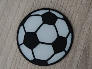 Balón de fútbol decorativo