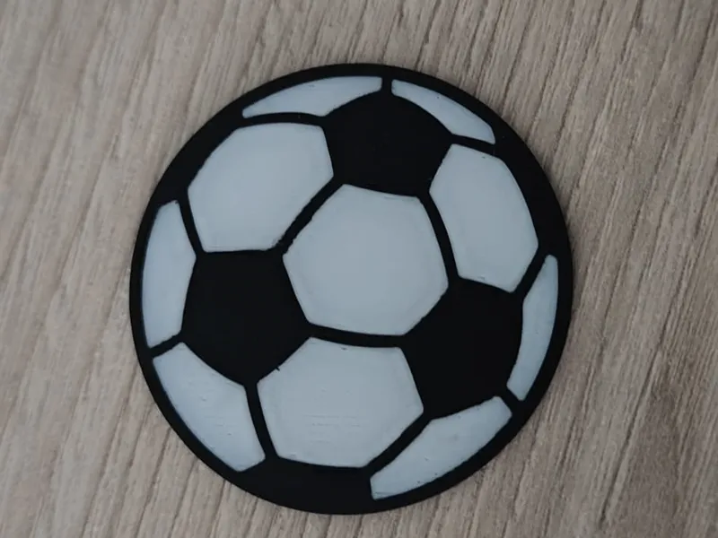 Balón de fútbol decorativo