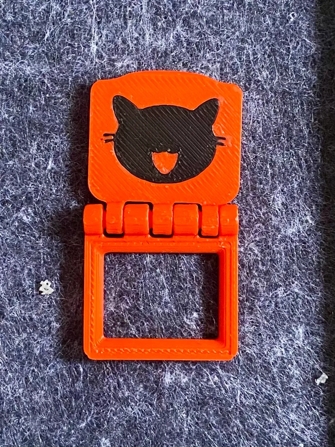 Miniatura 2 do modelo 3D 按钮保护盖（猫咪防护）无支撑一体打印
