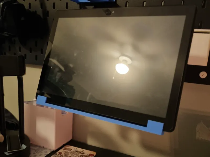Tablet holder IKEA Skadis / Pegboard