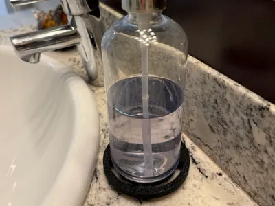 Soap Bottle Elevated Platform