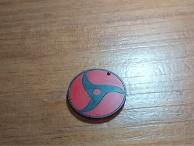 Naruto sharingan keychain
