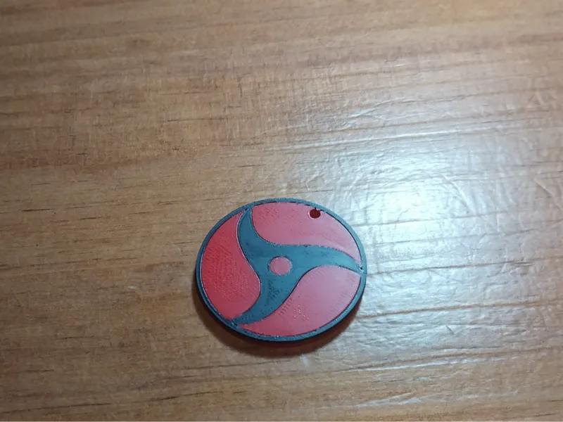 Naruto sharingan keychain