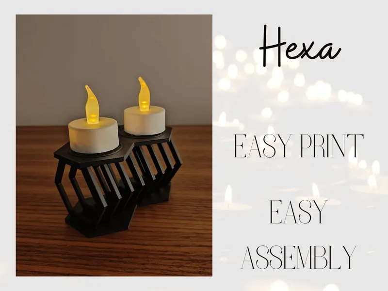 Modern Candlelight Collection: Hexa