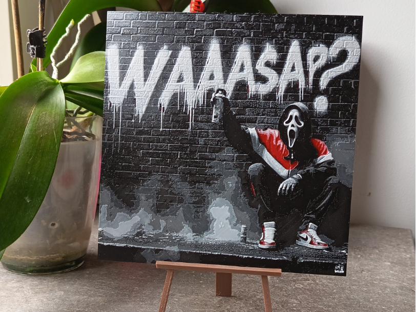 Ghostface Waaasap Hueforge