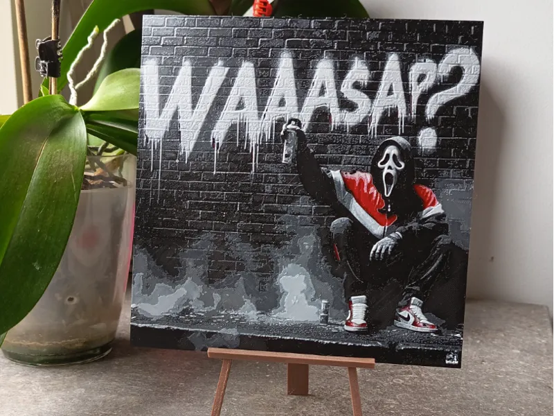 Ghostface Waaasap Hueforge