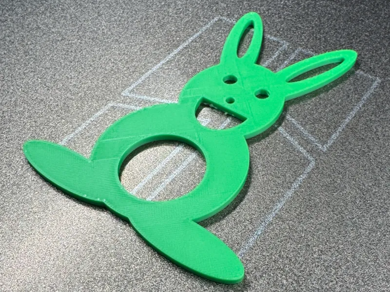 Osterhase Serviettenhalter