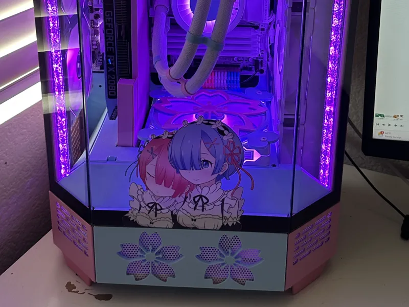 Tower300 Floral FacePlate