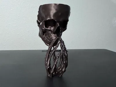 Momento Mori Praying Skull