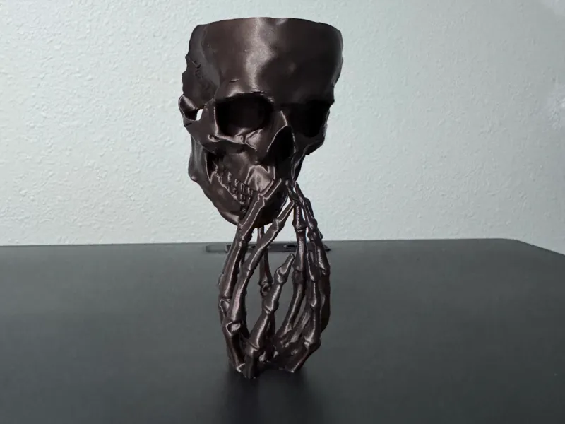Momento Mori Praying Skull
