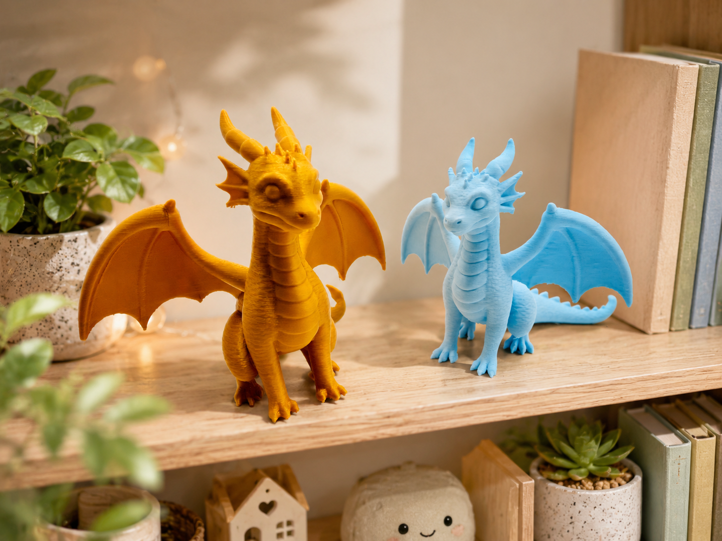 Cute Dragon Shelf Decor Figure
