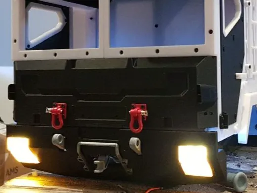 Scheinwerfer Abdeckung SCX10 Armadillo truck