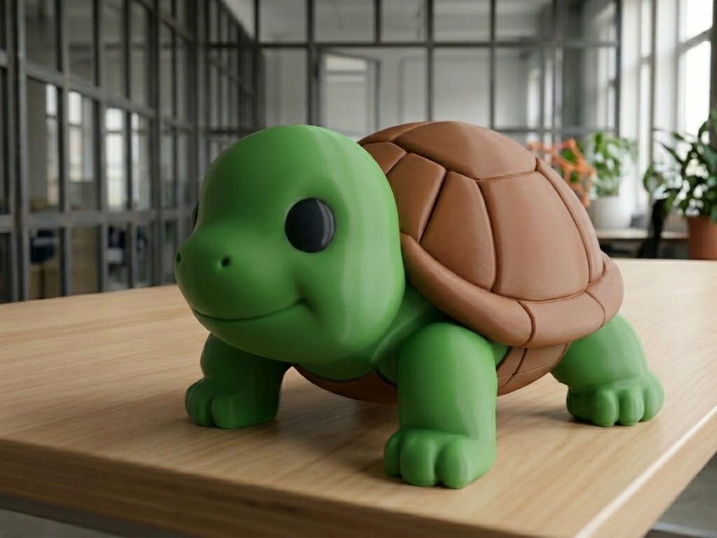 Tartaruga Cartoon Fofa para decoração