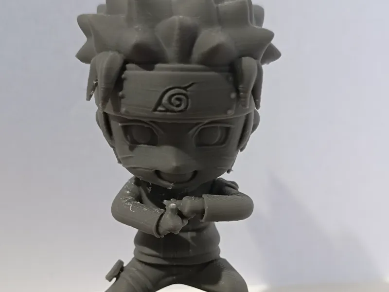 Naruto chibi che combatte
