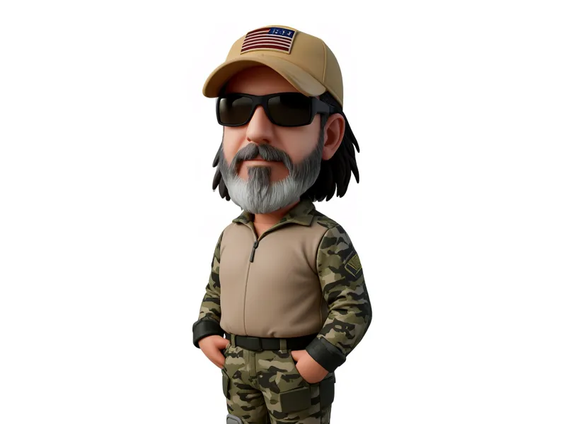 My Bobble Head Figurine Print U