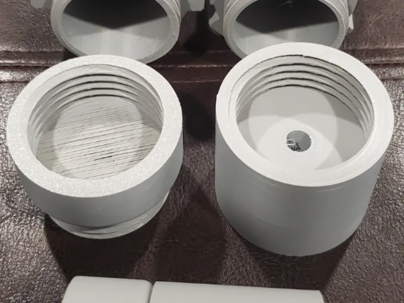 Collapsible Brick Lightsaber Couplings