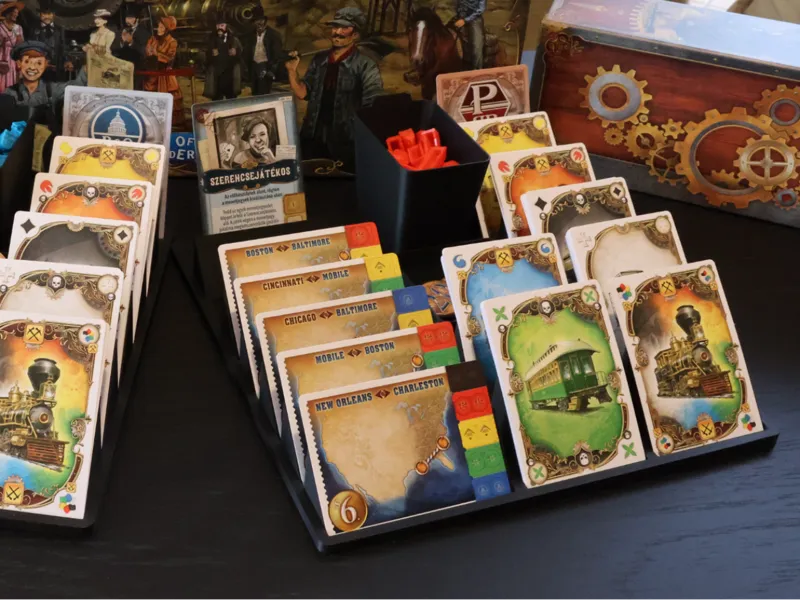Ticket to Ride Legends Of The West Organizer