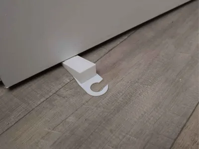 Functional Door Stopper with Handle Holder