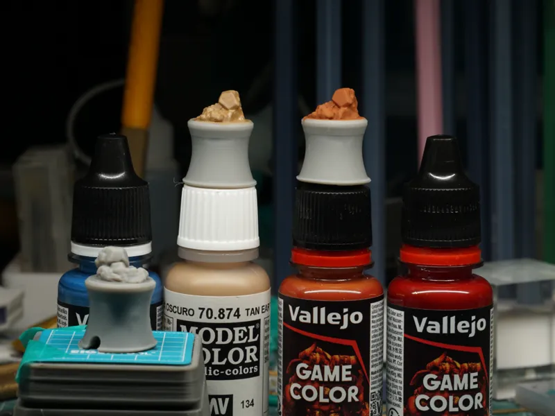Vallejo paint color swatch Miniature Figure