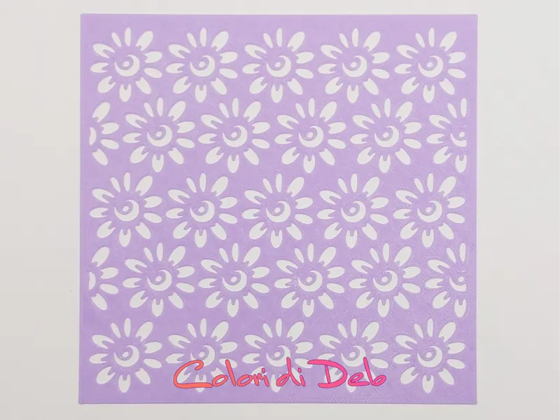 Stencil per polymer clay