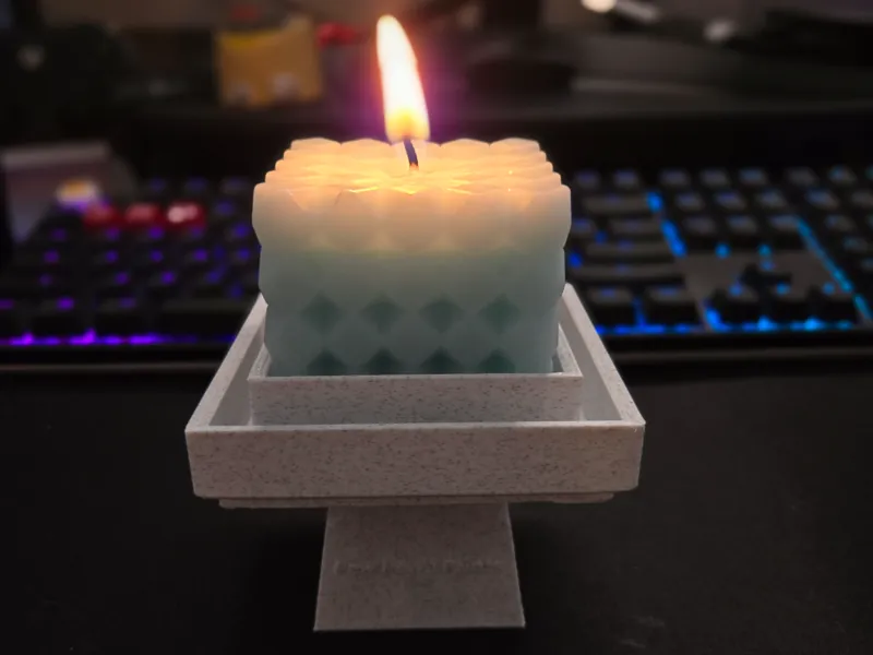 The Pavillion (Square) Candle Holder w/ Bracket