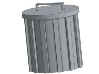 1900s Trashcan