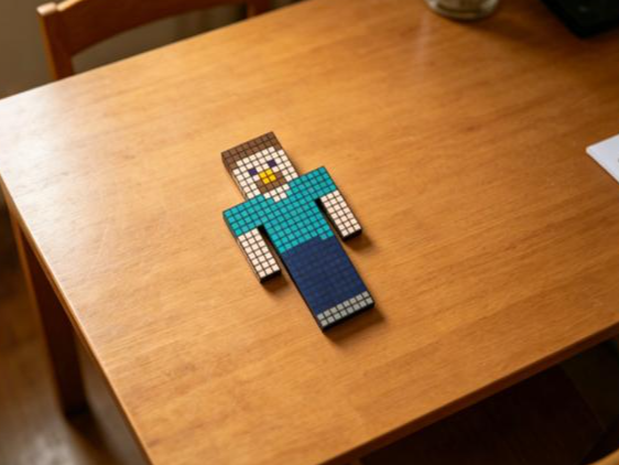 Miniatura 1 do modelo 3D 敲豆豆，我的世界史蒂夫