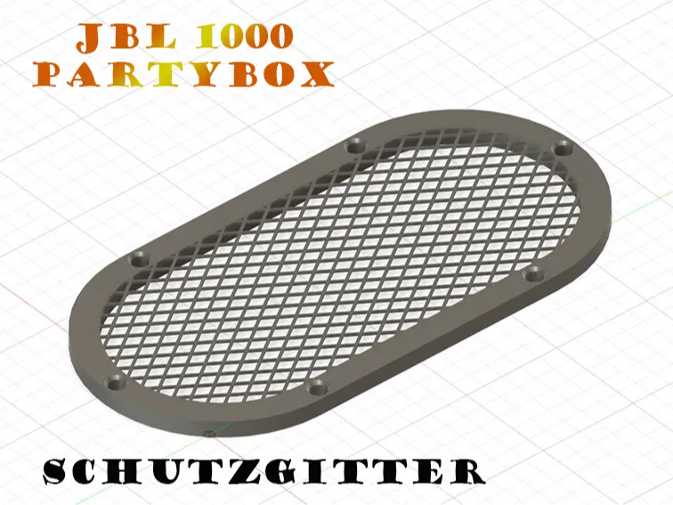 JBL Partybox 1000 Schutzgitter