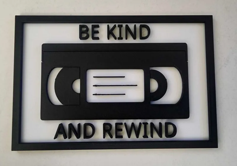 VHS Be Kind and Rewind