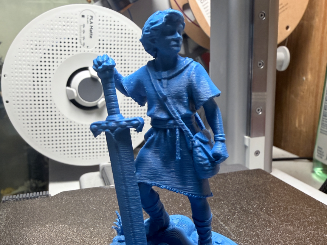 David with Goliath’s Sword