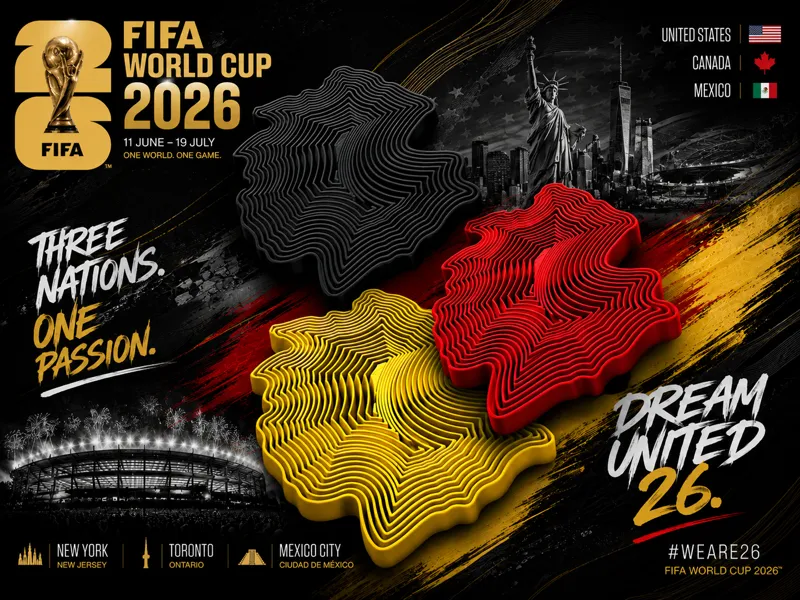Deutschland Wave Fidget – WM 2026 Edition FIFA