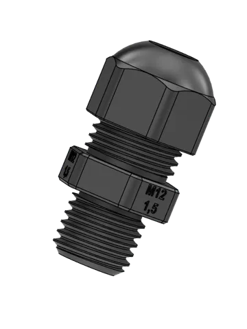 Soporte: M12×1,5 Kabelverschraubung mit TPU-Dichtungen — vista de referencia 2