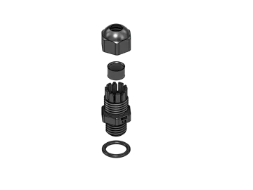 Soporte: M12×1,5 Kabelverschraubung mit TPU-Dichtungen — vista de referencia 3
