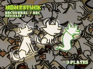 Homestuck: Becquerel / Bec Fan-made Keychains