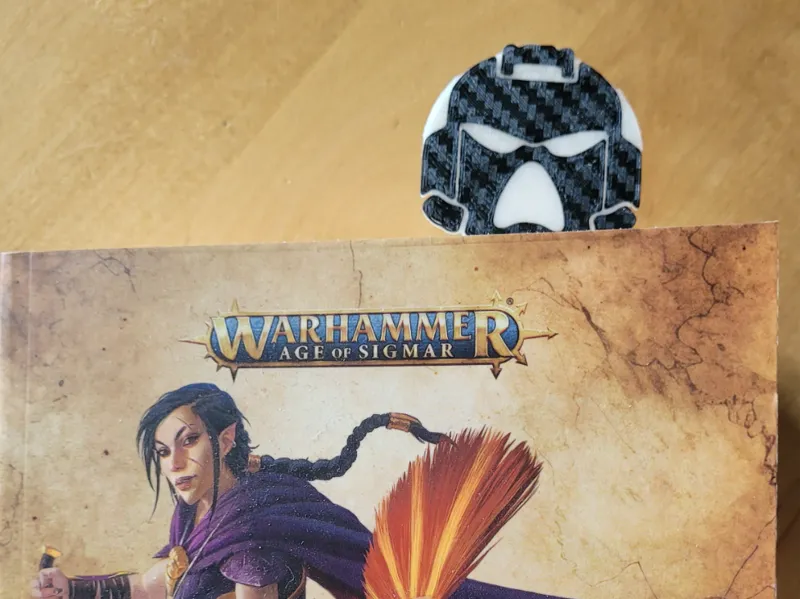 Space Marine Lesezeichen bookmark