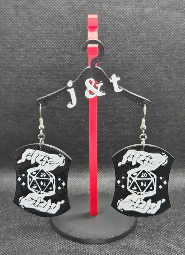 Dungeon Master earrings