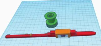 Mini fishing rod v5