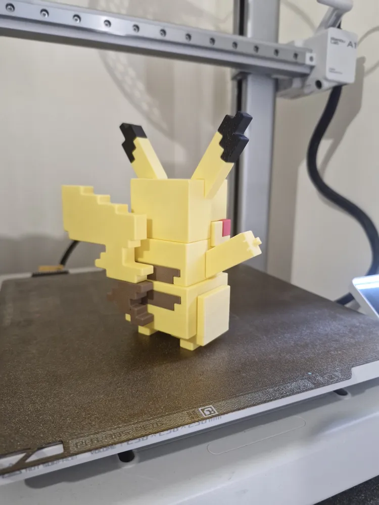 Cobblemon #025 Pikachu - Free 3D Print Model - MakerWorld