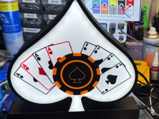 Poker Lampe Pike