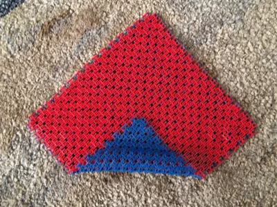 Dual - Color Fidget Fabric ( <30 grams )