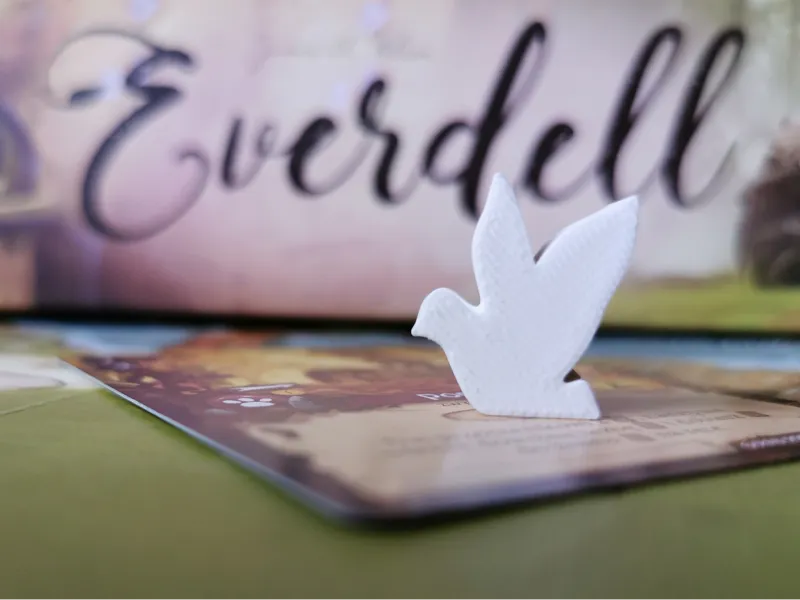 DOVE MEEPLE FOR EVERDELL