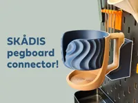 Skadis pegboard connector