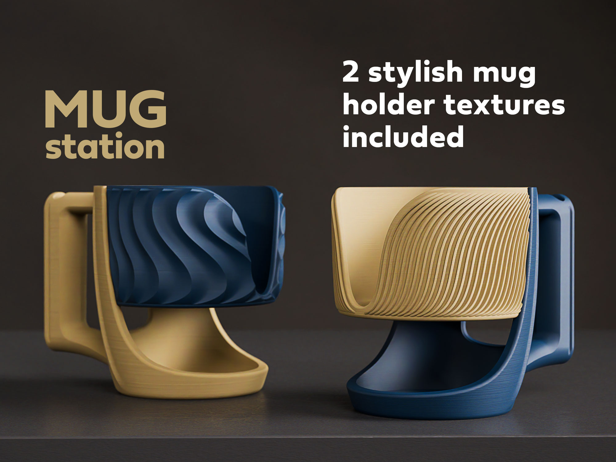 Miniatura 3 do modelo 3D mug station