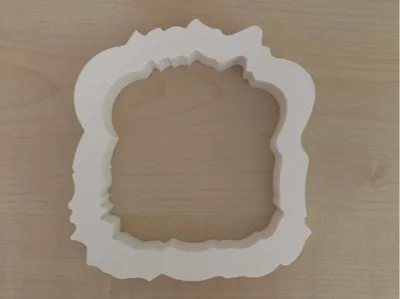 Mohács Busó Mask Cookie Cutter, Traditional Design