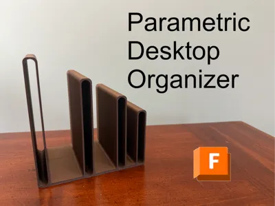 Customizable 3-slot Bookend & Organizer