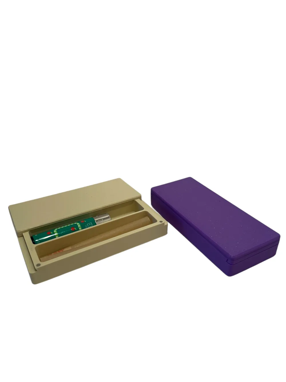 Magnetic sliding fidget box for raw cones/ lighter - Free 3D Print ...