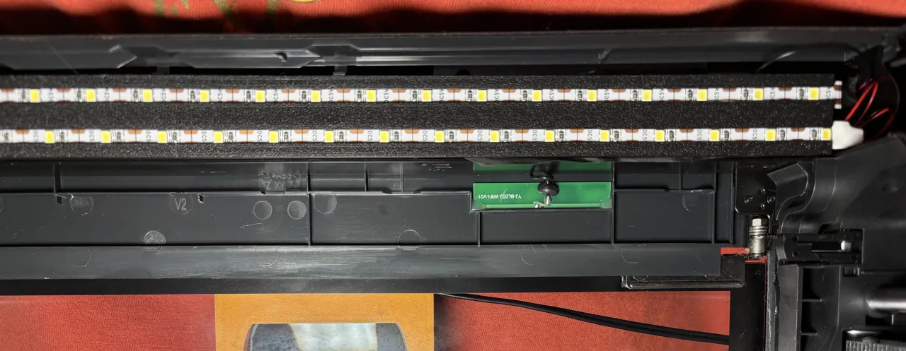 P1S LED Light Strip Holder (No Riser Needed) view 3