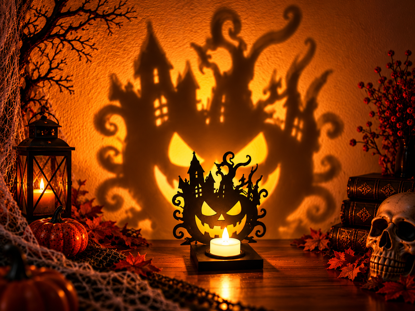 Halloween Shadow Lantern - 1