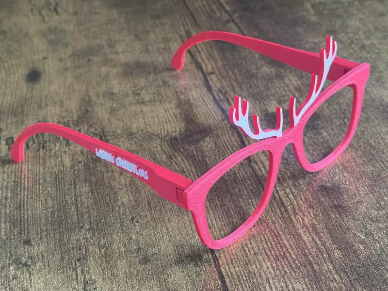 Reindeer Glasses Xmas