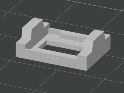 Curtain stop clip